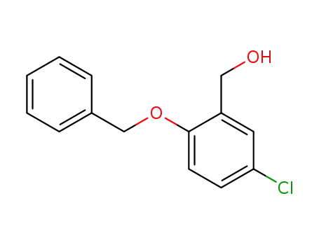 Benzenemethanol, 5-chloro-2-(phenylmethoxy)-