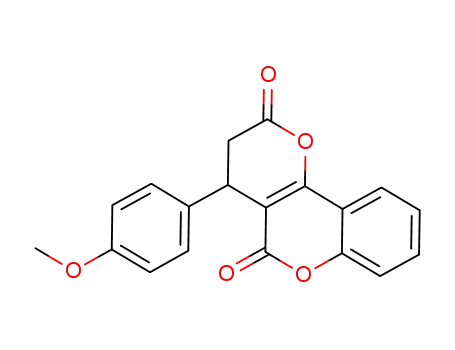 4-(4-methoxyphenyl)-3,4-dihydro-2H,5H-pyrano[3,2-c]chromene-2,5-dione