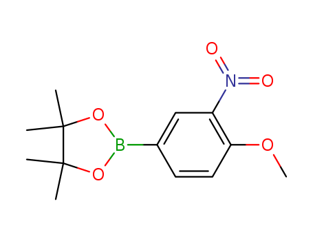 4-Methoxy-3-nitrophenylboronic acid,pinacol ester 554411-20-0
