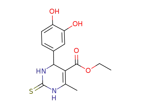 ethyl 4-(3,4-dihydroxyphenyl)-6-methyl-2-thioxo-1,2,3,4-tetrahydropyrimidine-5-carboxylate