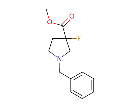 methyl 1-benzyl-3-fluoropyrrolidine-3-carboxylate