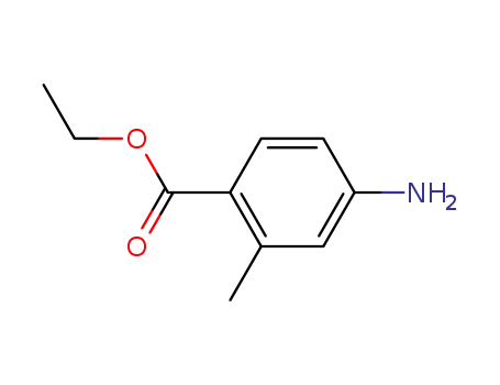 Molecular Structure of 74450-59-2 (4-AMINO-2-METHYLBENZOIC ACID ETHYL ESTER)