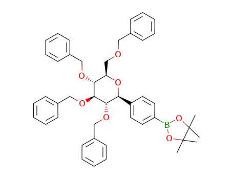 (1S)-1,5-anhydro-2,3,4,6-tetra-o-benzyl-1-[4-(4,4,5,5-tetramethyl-1,3,2-dioxaborolan-2-yl)phenyl]-D-glucitol