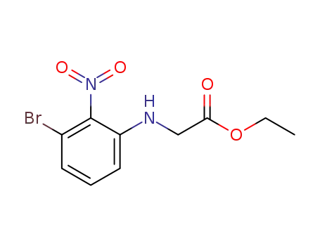 ethyl (3-bromo-2-nitrophenyl)glycinate