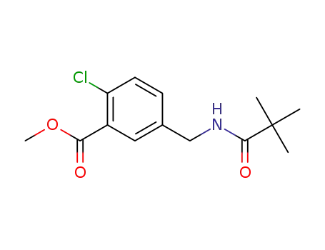 methyl 2-chloro-5-(pivalamidomethyl)benzoate