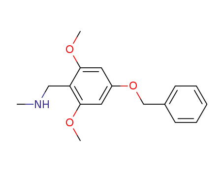 Benzenemethanamine, 2,6-dimethoxy-N-methyl-4-(phenylmethoxy)-