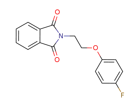 Molecular Structure of 725703-13-9 (2-(2-(4-fluorophenoxy)ethyl)isoindoline-1,3-dione)