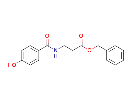 Molecular Structure of 1280551-80-5 (benzyl 3-(4-hydroxybenzamido)propanoate)