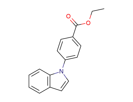1-(4-ethoxycarbonylphenyl)indole