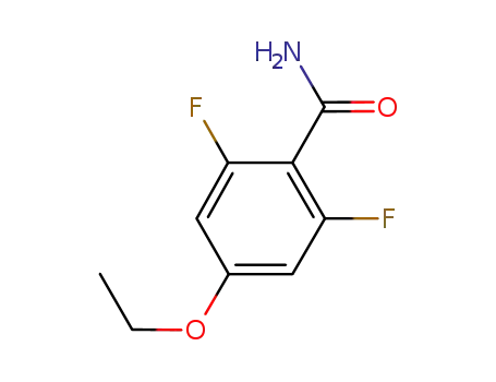 Molecular Structure of 916483-57-3 (4-Ethoxy-2,6-difluorobenzamide)