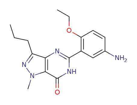 5-(5-Amino-2-ethoxyphenyl)-1-methyl-3-propyl-1,4-dihydro-7H-pyrazolo[4,3-d]pyrimidin-7-one