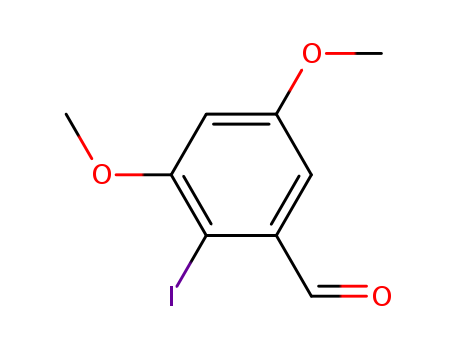 Benzaldehyde, 2-iodo-3,5-dimethoxy-