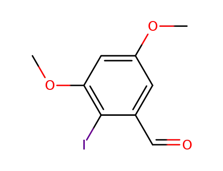 Benzaldehyde, 2-iodo-3,5-dimethoxy-