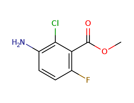 methyl 3-amino-2-chloro-6-fluorobenzoate