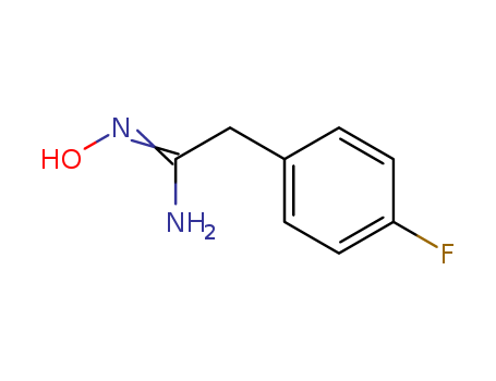 2-(4-FLUORO-PHENYL)-N-HYDROXY-ACETAMIDINE