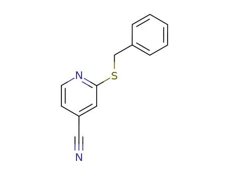 4-Pyridinecarbonitrile, 2-[(phenylmethyl)thio]-
