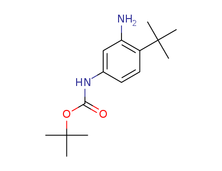tert-butyl (3-amino-4-(tertbutyl)phenyl)carbamate