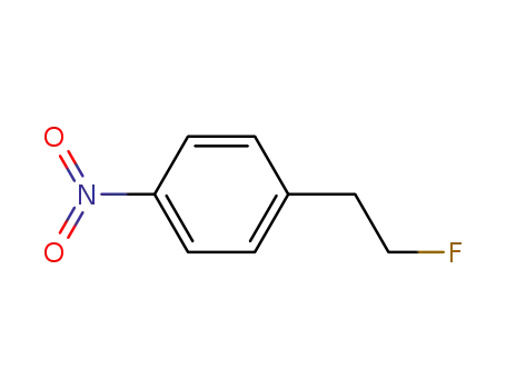 Molecular Structure of 56153-06-1 (Benzene, 1-(2-fluoroethyl)-4-nitro-)