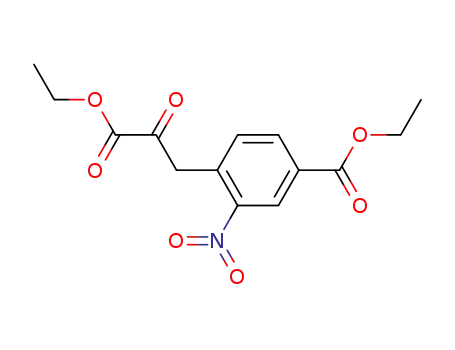 ethyl 4-(3-ethoxy-2,3-dioxopropyl)-3-nitrobenzoate