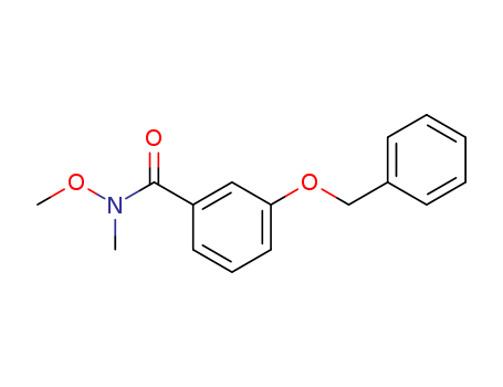 3-(BENZYLOXY)-N-METHOXY-N-METHYLBENZAMIDE(615558-47-9)