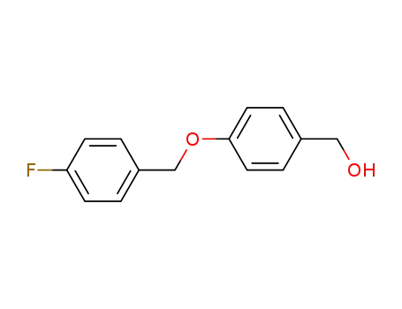 Molecular Structure of 117113-98-1 (4-(4-FLUOROBENZYLOXY)BENZYL ALCOHOL)