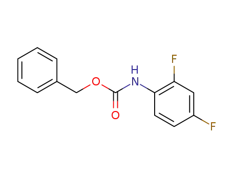 Molecular Structure of 112434-18-1 (benzyl 2,4-difluorophenylcarbaMate)