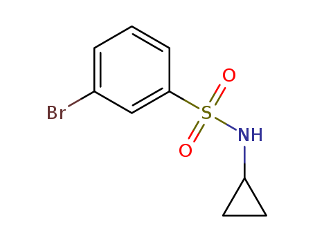 3-Bromo-N-cyclopropylbenzenesulphonamide 98%