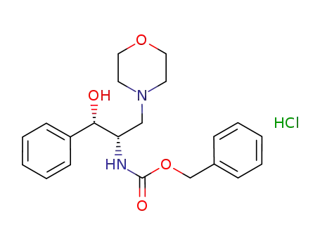 Carbamic acid,
[(1S,2S)-2-hydroxy-1-(4-morpholinylmethyl)-2-phenylethyl]-,
phenylmethyl ester, monohydrochloride