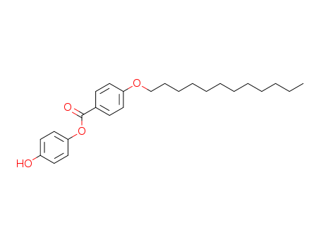 Benzoic acid,4-(dodecyloxy)-, 4-hydroxyphenyl ester