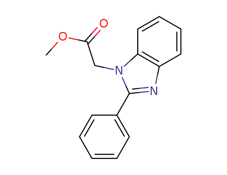methyl 2-(2-phenyl-1H-benzo[d]imidazol-1-yl)acetate