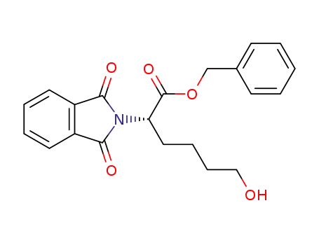 (S)-2-phthalimido-6-hydroxyhexanoic acid, phenylmethyl ester