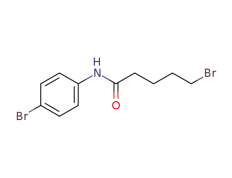 Molecular Structure of 948883-07-6 (5-Bromopentanoic acid N-(4-bromophenyl)amide)