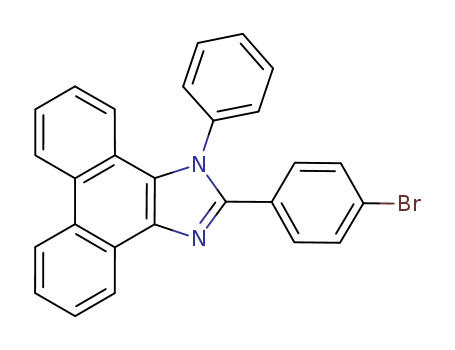 2-(4-bromophenyl)-1-phenyl-1H-phenanthro[9,10-d]-imidazole