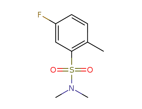 Benzenesulfonamide, 5-fluoro-N,N,2-trimethyl-