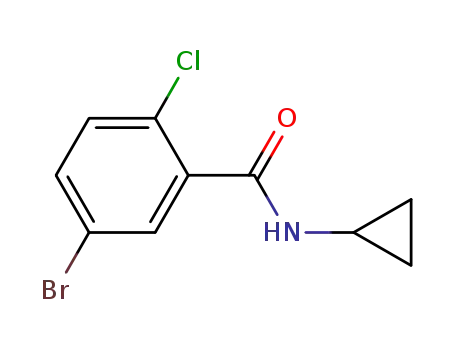 5-bromo-2-chloro-N-cyclopropylbenzamide