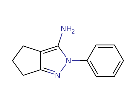 3-Cyclopentapyrazolamine,2,4,5,6-tetrahydro-2-phenyl-