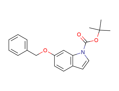 6-(Benzyloxy)-1H-indole, N-BOC protected
