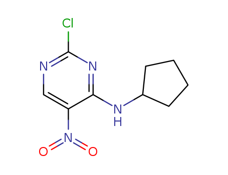 2-chloro-N-cyclopentyl-5-nitro-4-Pyrimidinamine