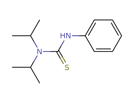 3-phenyl-1,1-dipropan-2-yl-thiourea cas  18764-68-6