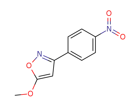 Isoxazole, 5-methoxy-3-(4-nitrophenyl)-