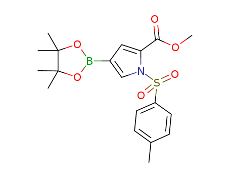methyl 4-(4,4,5,5-tetramethyl-1,3,2-dioxaborolan-2-yl)-1-tosyl-1H-pyrrole-2-carboxylate