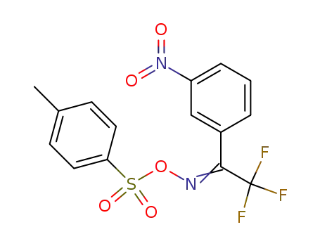 Ethanone, 2,2,2-trifluoro-1-(3-nitrophenyl)-,
O-[(4-methylphenyl)sulfonyl]oxime