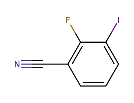 Molecular Structure of 211943-27-0 (2-Fluoro-3-iodo-benzonitrile)