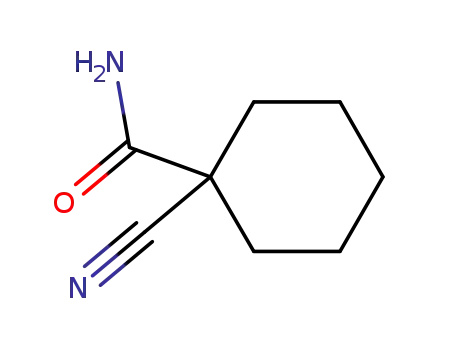 Molecular Structure of 437708-59-3 (Cyclohexanecarboxamide, 1-cyano- (9CI))