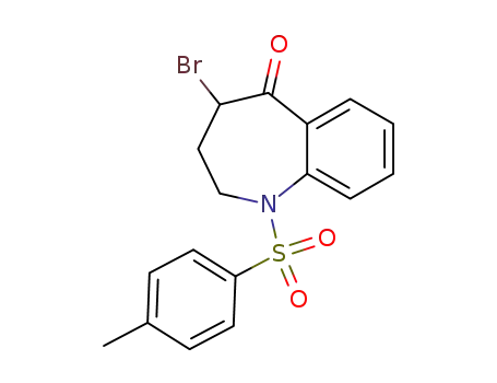 4-bromo-1-[(4-methylphenyl)sulfonyl]-1,2,3,4-tetrahydro-5H-1-benzazepin-5-one