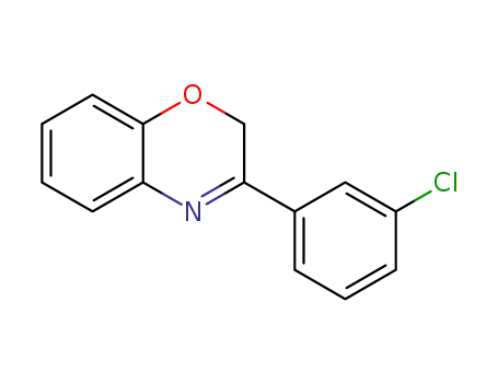 Molecular Structure of 1311291-91-4 (3-(3-chlorophenyl)-2H-benzo[b][1,4]oxazine)