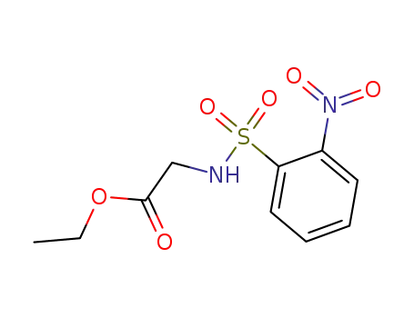 Glycine, N-[(2-nitrophenyl)sulfonyl]-, ethyl ester