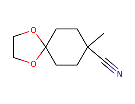 8-메틸1,4-디옥사스피로[4.5]데칸-8-카르보니트릴