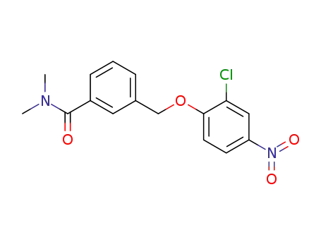 3-[(2-chloro-4-nitrophenoxy)methyl]-N,N-dimethylbenzamide