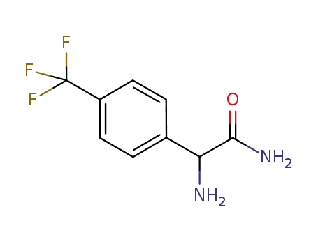 2- 아미노 -2- [4- (트리 플루오로 메틸) 페닐] 아세트 아미드